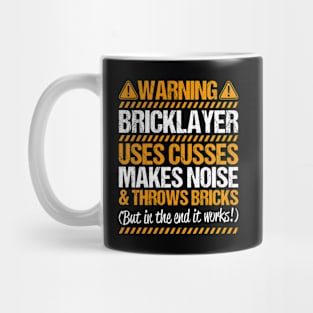 Bricklayer Mason Brickmason Blockmason Brickwork Mug
